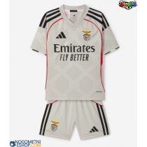 Otroški Nogometni dresi Benfica Gostujoči 2025-26 Kratek Rokav (+ Kratke hlače)